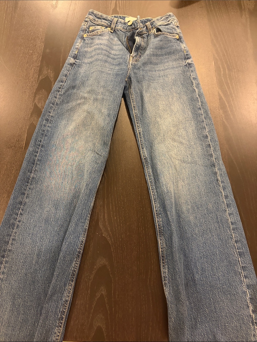 Women’s Classic Light Blue Straight-Leg Jeans